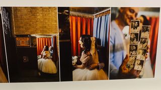 Wedding album by Rebecca Carpenter, printed by Henley Albums