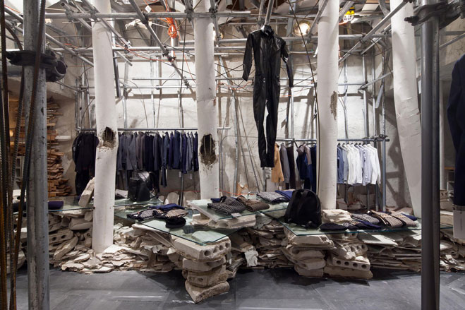 Downtown Manhattan’s Walker Street is actually a carefully considered pop-up shop