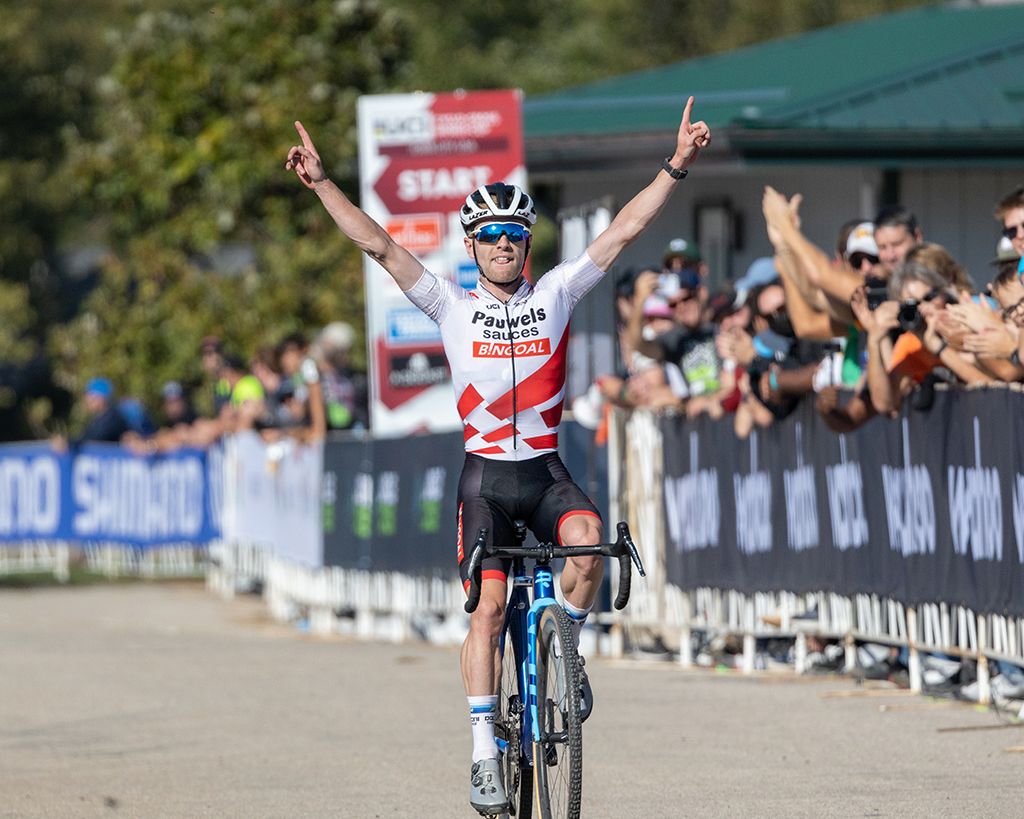 UCI Cyclo-cross World Cup in Iowa City, men's elite race 2021