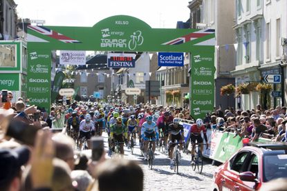 Start at stage two of the 2019 Tour of Britain in Kelso