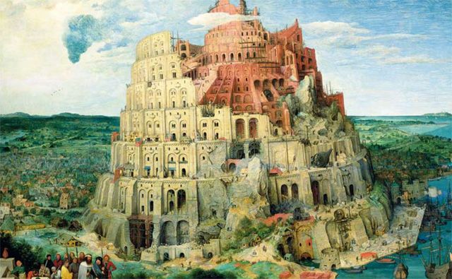 Honeysuckle Weeks&#039; favourite painting, The Tower of Babel by Pieter Bruegel the Elder.