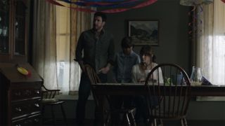 Dylan McDermott, Frances O'Connor and Chandler Riggs in Mercy