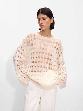 Open-Knit Sweater