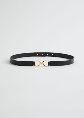 Mid-Waist Leather Belt