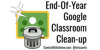 google classroom archive assignments