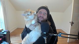 How to stream on Twitch: James with a cat