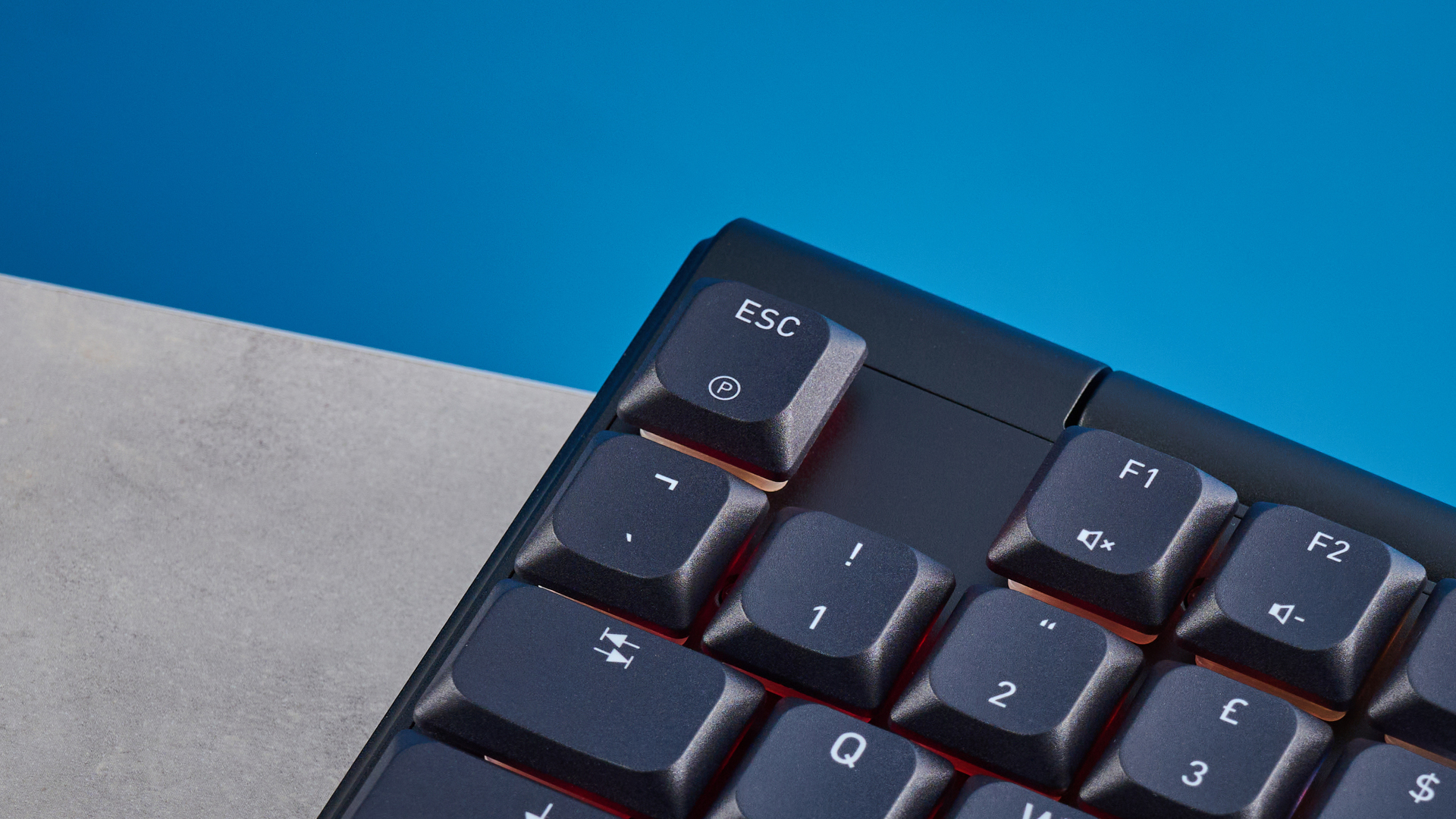 A black Cherry XTRFY MX 10.1 Wireless mechanical keyboard