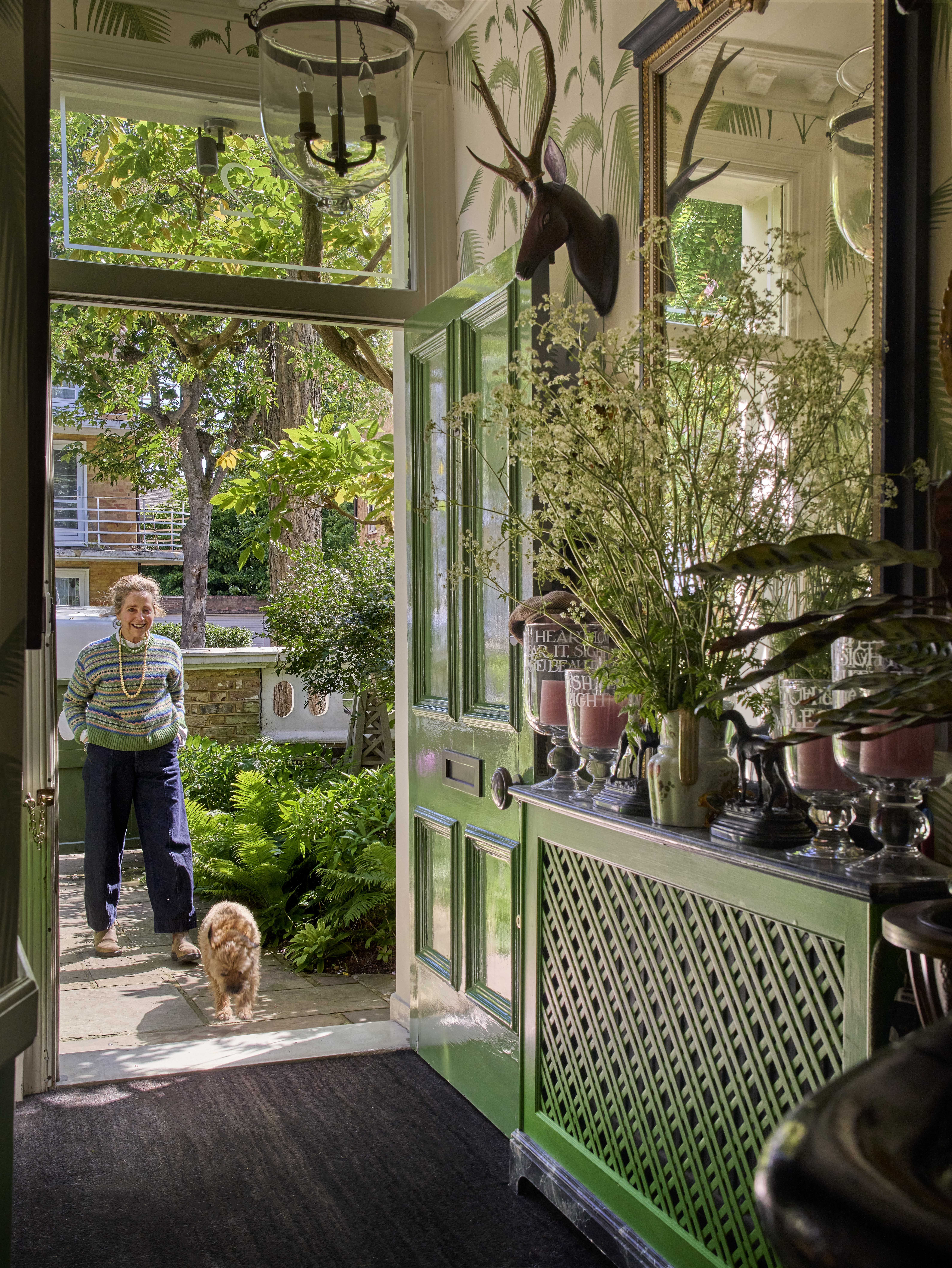 Butter Wakfield West London house and garden
