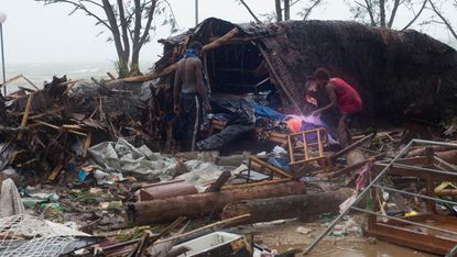 Cyclone Pam in Port Vila, Vanuatu