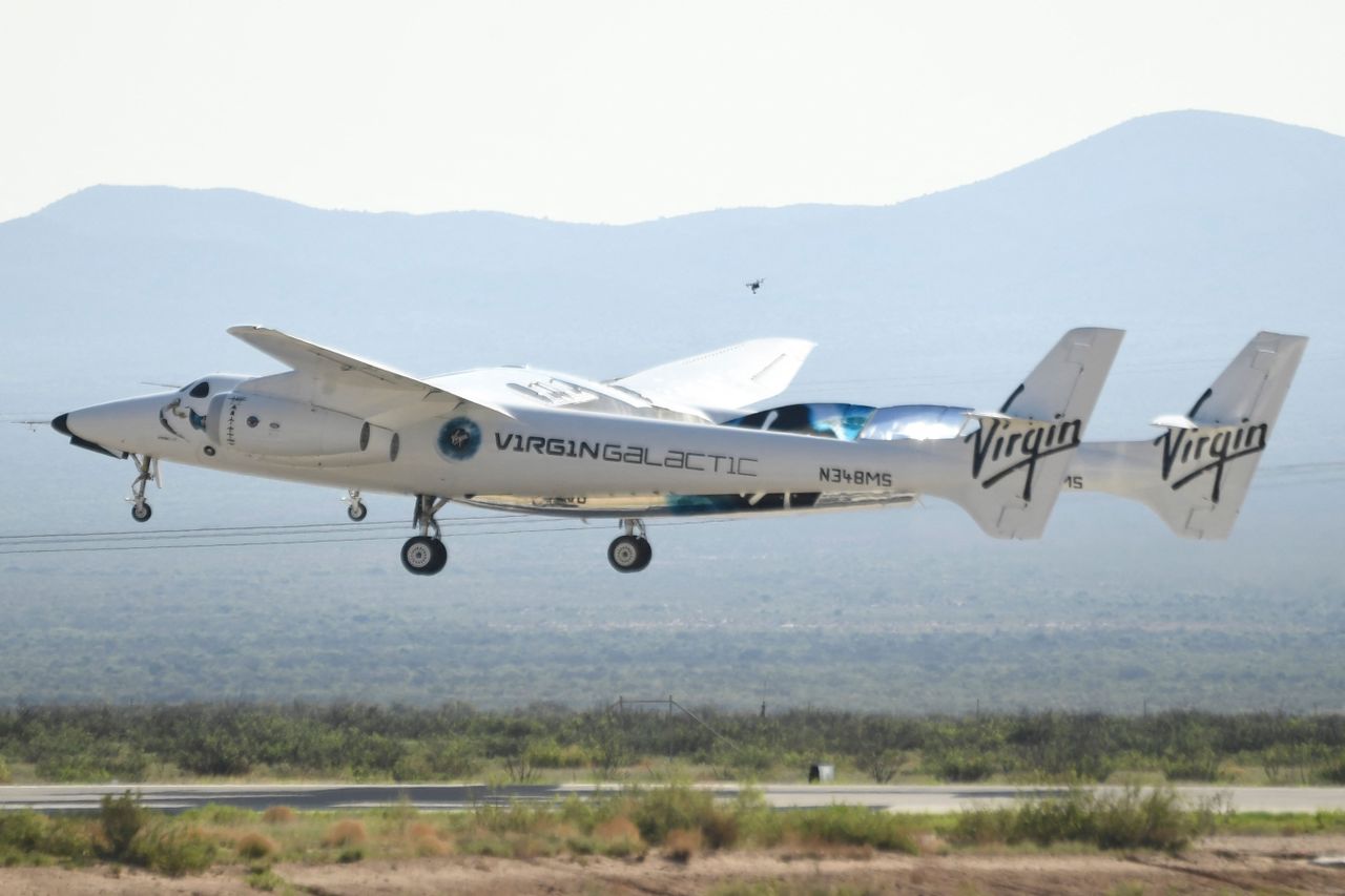 Virgin Galactic space plane