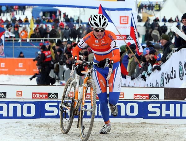 Vos was powerful on the run.