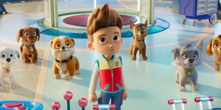 Ryder and the PAW Patrol in Paw Patrol: The Movie