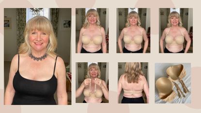 Julie Player wearing Pour Moi definitions bra