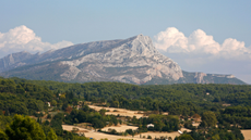 View over Montagne Sainte Victoire