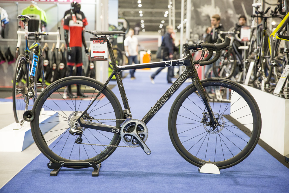 Boardman unveils first disc brake equipped road bike Cycling Weekly