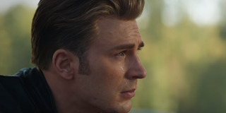 Captain America crying Endgame