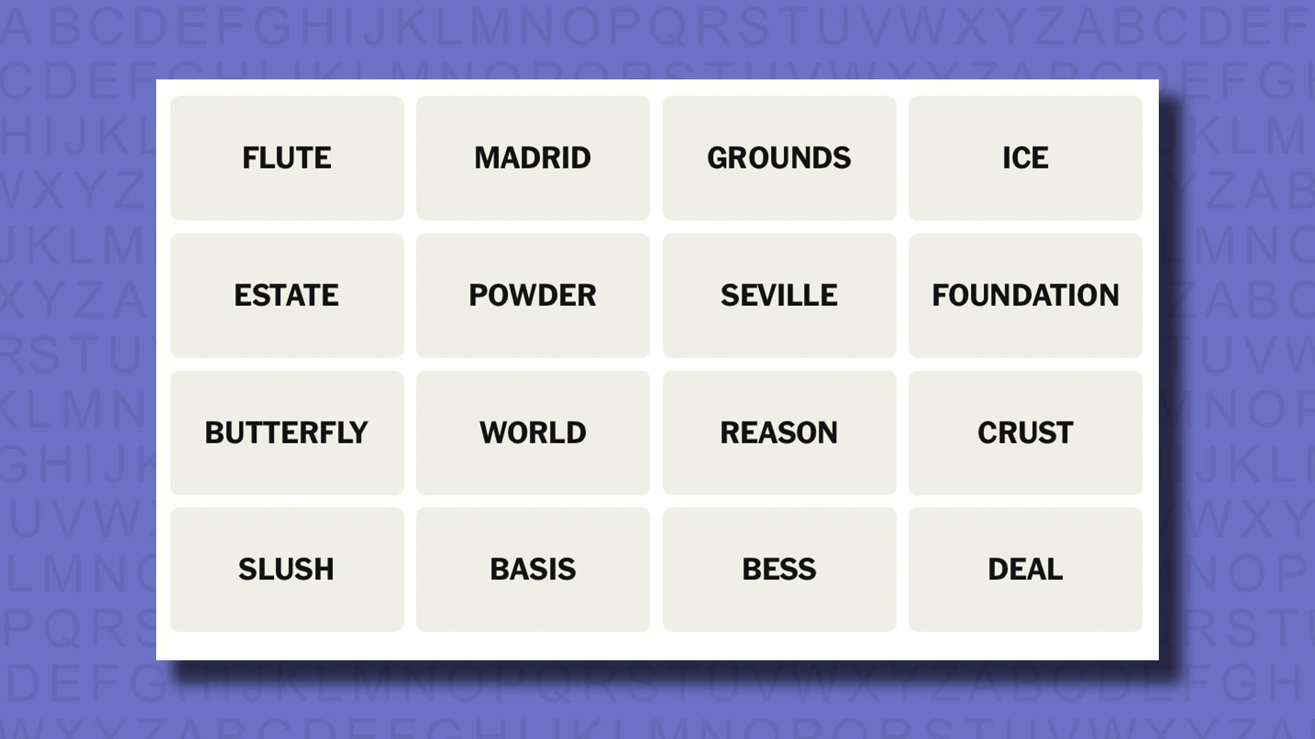 NYT Connections hints for game 704 on a purple background