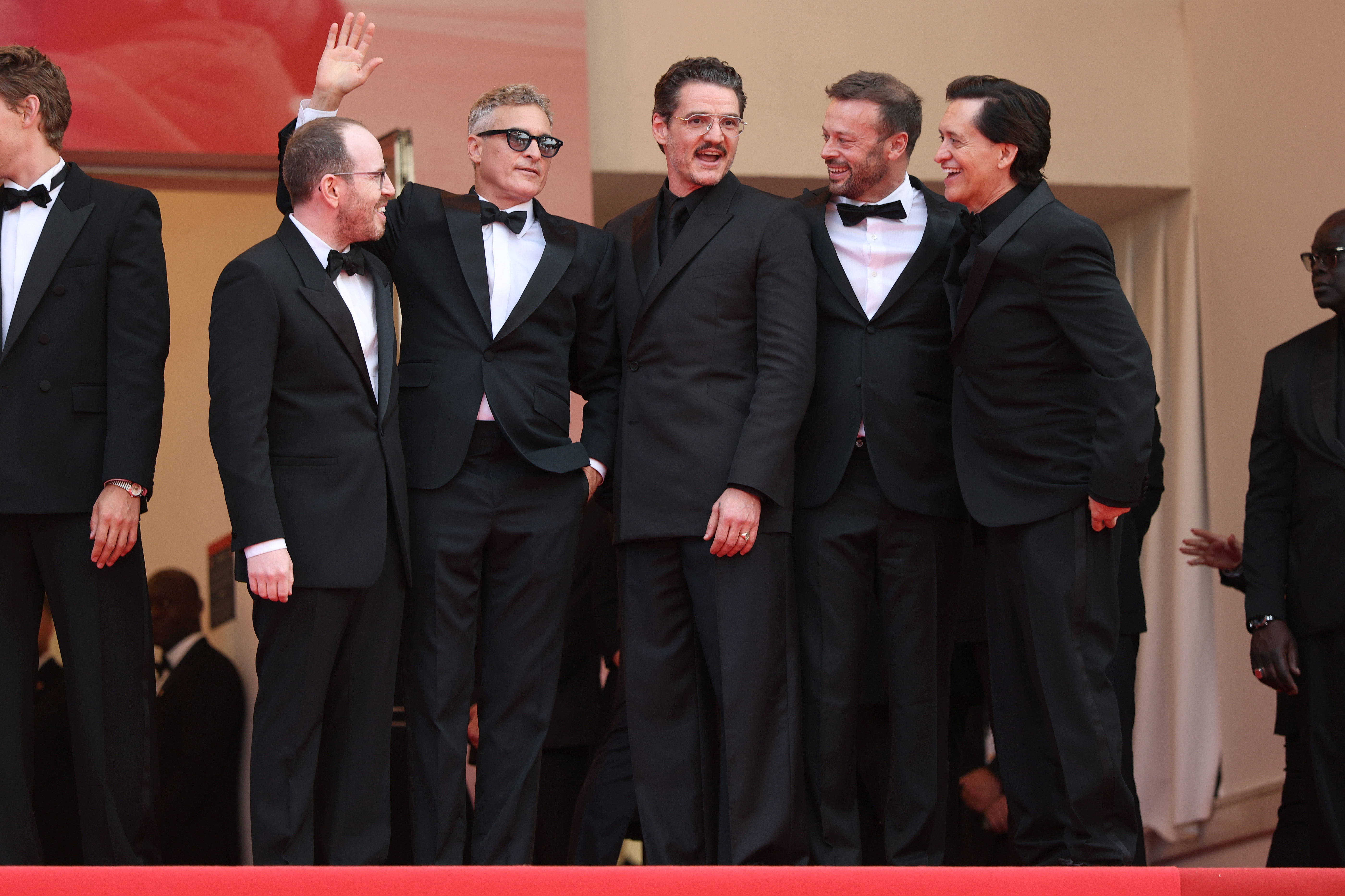 Joaquin Phoenix and Pedro Pascal walk the red carpet at the Cannes Film Festival