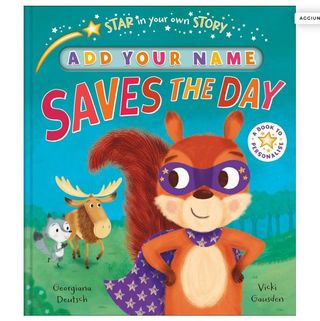 Star in your own story - saves the day personalised book for kids