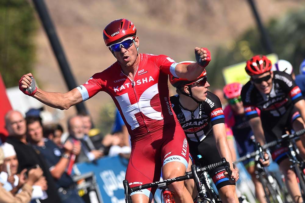 Alexander Kristoff (Katusha) wins the final stage of the Tour of Oman