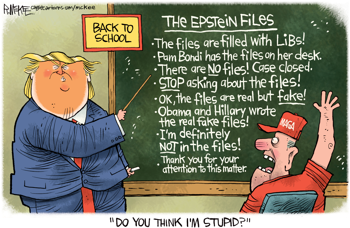 Political cartoon