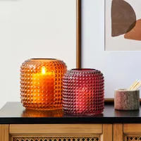 Amber Large Retro Vase | £8 at Dunelm