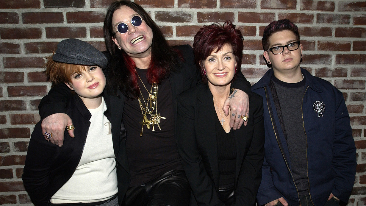 The Osbournes in 2002