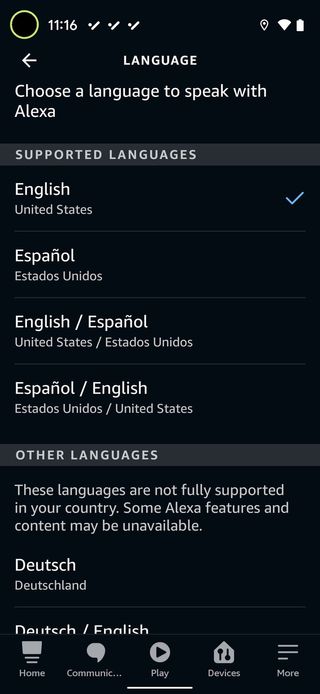 How To Change Amazon Echo Language Alexa App 7