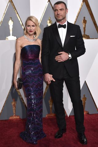 Naomi Watts & Liev Schreiber At The Oscars 2016