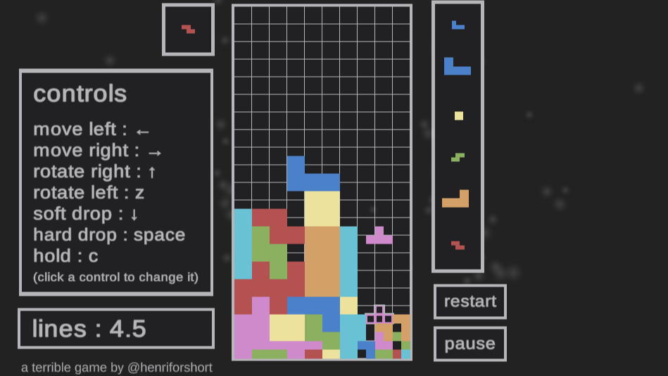 Done Playing: Tetris Twist (Browser) – Gameluv