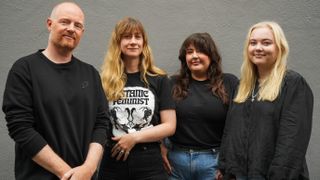 The Indie Recordings team (L-R): Erlend Gjerde, Project Manager Linda Melsom, Project Manager Celine Høie, Project Assistant Hannah Sitje