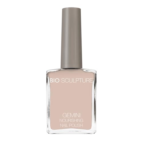Bio Sculpture Nail Polish French Cr&amp;egrave;me 14 Ml &amp;ndash; Sheer Soft Cream Nail Polish for Timeless Elegance &amp;ndash; Perfect for French Manicure or Minimal Glossy Look