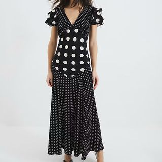 polka dot dress