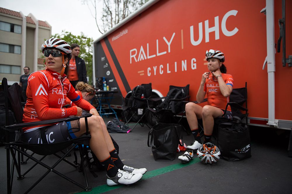 Rally UHC Cycling meet for a mini-camp in California to kick off the 2019 season