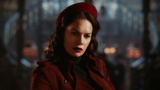 Ruth Wilson as Mrs Coulter in His Dark Materials.