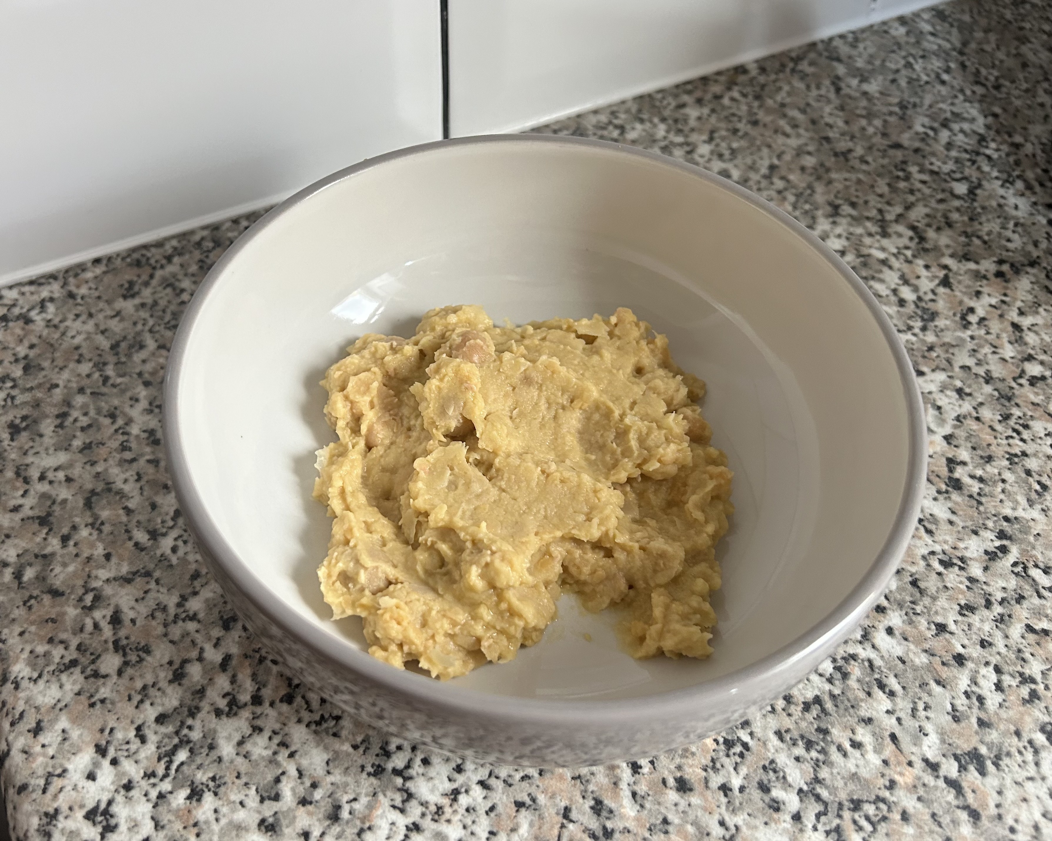 hummus made using the Smeg Personal Blender