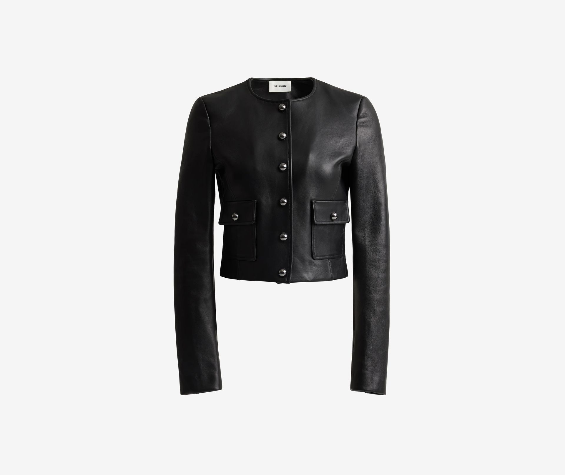 St John, Nadine Jacket in Leather