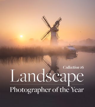 Front cover of the Landscape Photographer of the Year Collection 16 hardback book