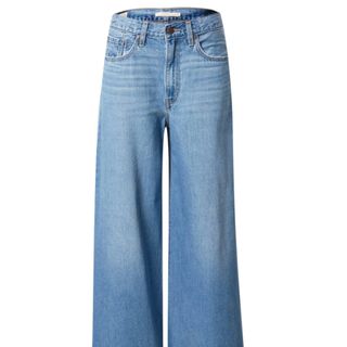 Levi's XL flood flare jean in blue