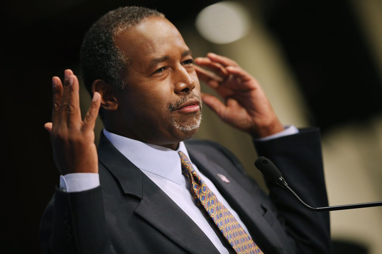 Republican presidential candidate Dr. Ben Carson