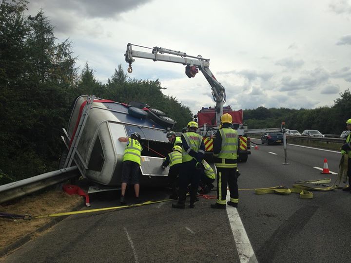 trailer accident