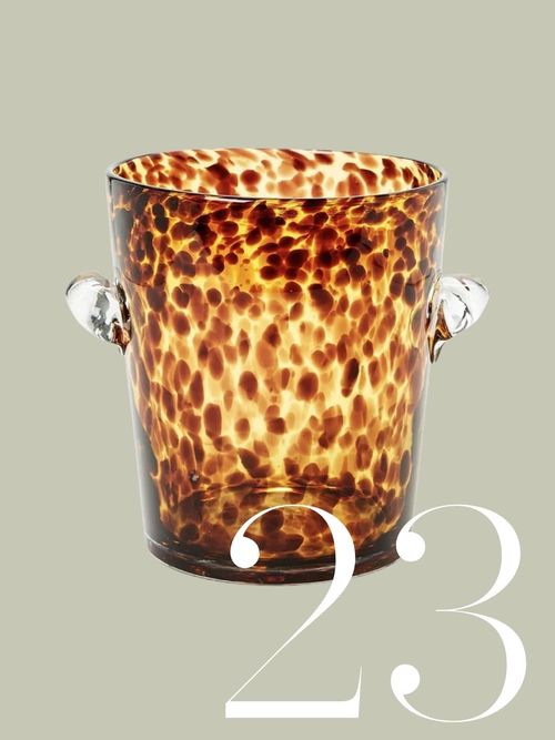 Tortoise Glass Ice Bucket