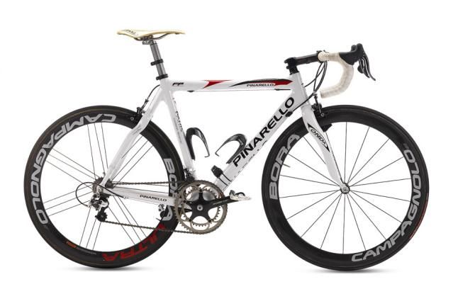 The Pinarello Paris used in 2006 by Alejandro Valverde, the year he claimed the Ardennes double of La Fl&egrave;che Wallonne and Li&egrave;ge&ndash;Bastogne&ndash;Li&egrave;ge