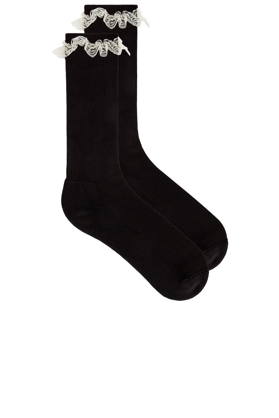 Lace Trim House Socks