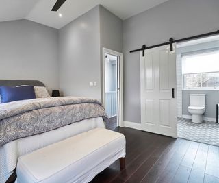 smart loft conversion bedroom with en suite