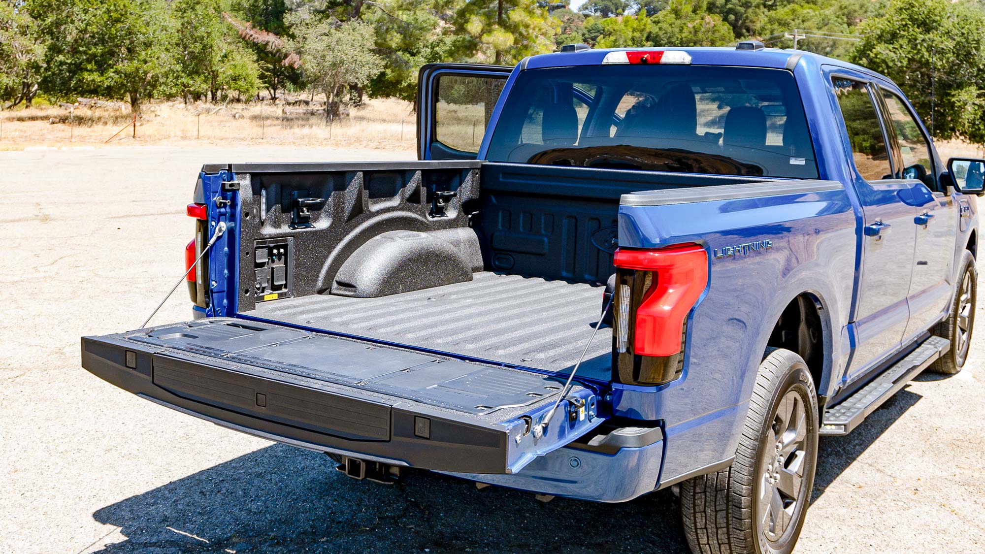 Ford F-150 Lightning trunk