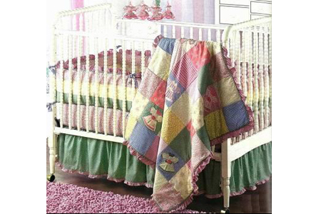Nightingale Spindle Drop-Side Crib