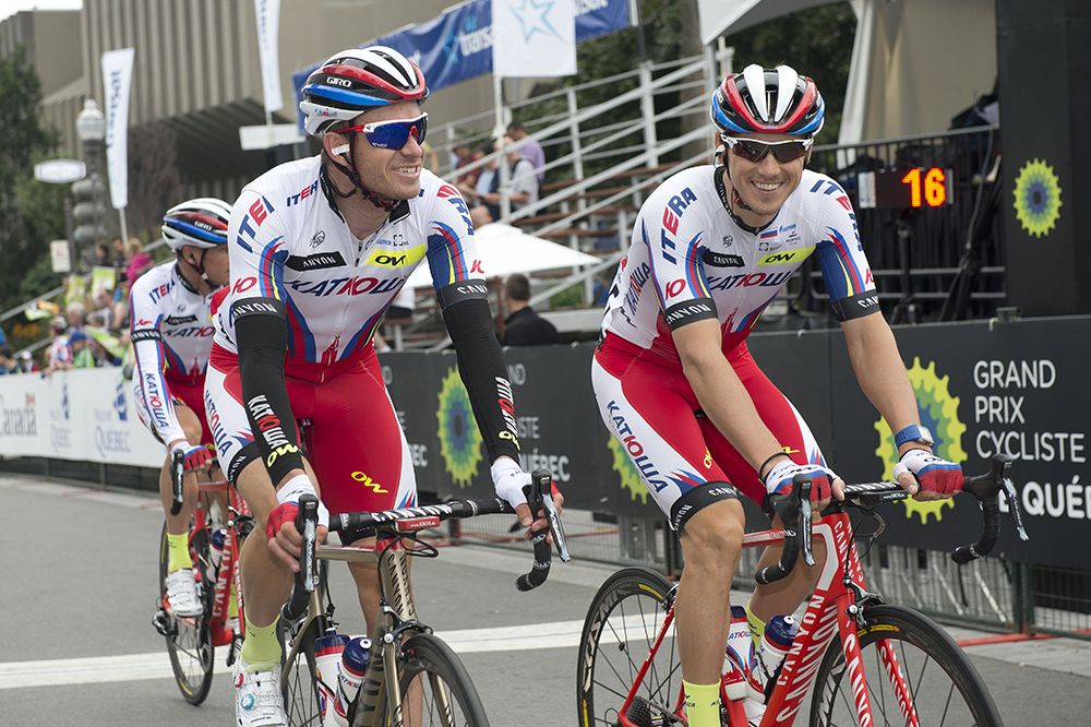 Alexander Kristoff is building for the Worlds in Canada.