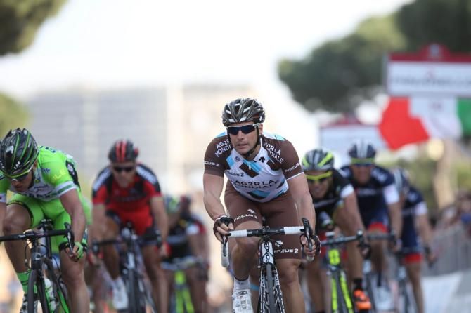 Davide Appollonio takes the sprint for second