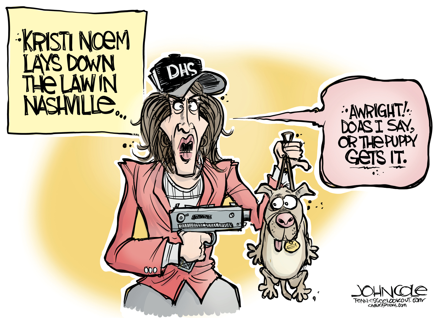 Political Cartoon